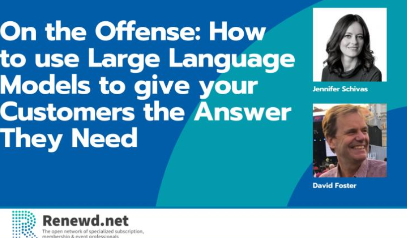 WEBINAR：如何使用大型语言模型为客户提供他们需要的答案